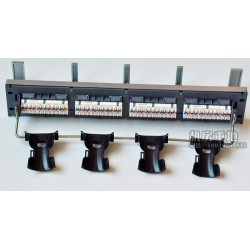 Commscope | SYSTIMAX 360™ GigaSPEED XL® PATCHMAX® GS3 Category 6 U/UTP Patch Panel, 24 port